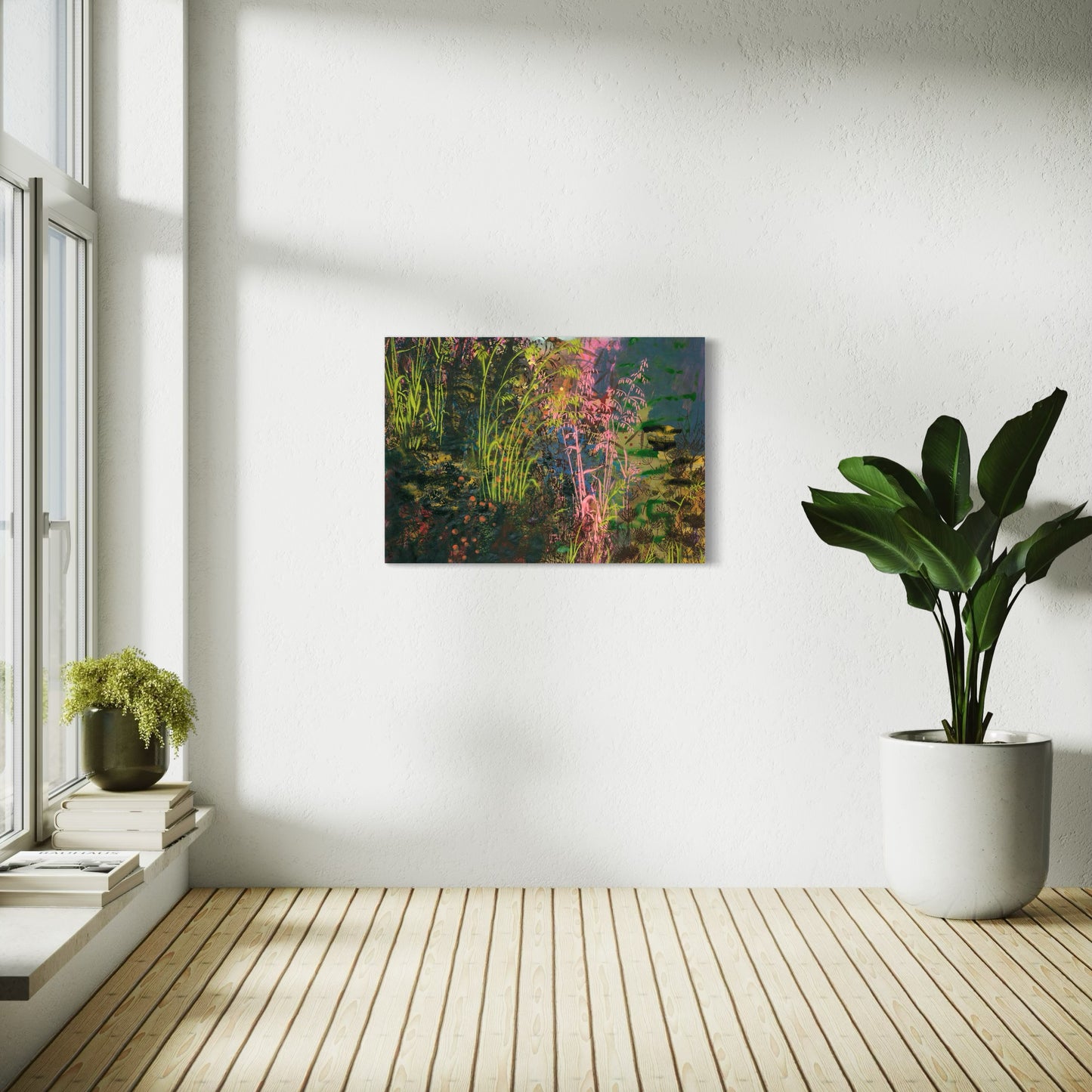 "The Riverside" Canvas Print – Unique Texture, Sustainable Materials