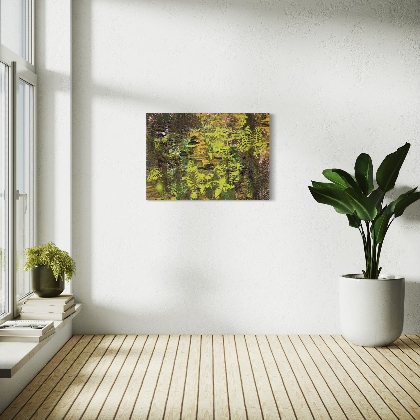 "The Edge of the Forest" Canvas Print – Unique Texture, Sustainable Materials